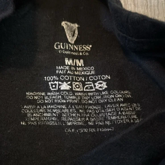 Guinness Black Crop Top - Picture 4 of 4
